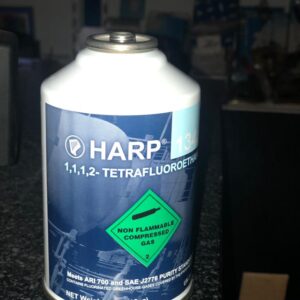 Harp® R-134a HFC Refrigerant Gas 340g (12oz) Disposable Service Can