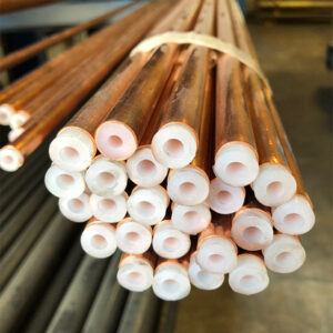 Hard Drawn, 1-1/8" (28.58mm) x 0.91mm WT, 19ft Length Copper