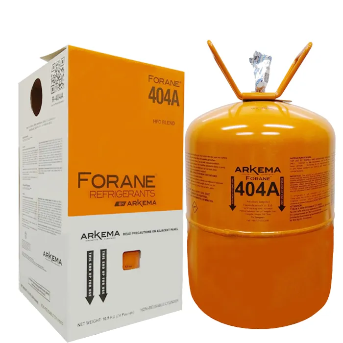 Arkema Forane® R-404A Refrigerant Gas – 10.9kg (24 lbs) Disposable Cylinder