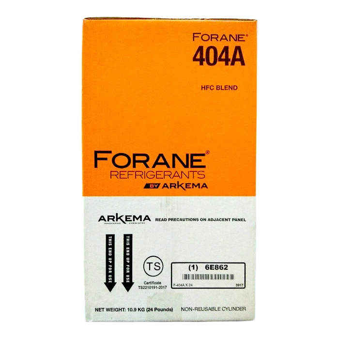 Arkema Forane® R-404A Refrigerant Gas – 10.9kg (24 lbs) Disposable Cylinder - Image 3