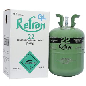 Refron® R-22 HCFC Refrigerant Gas 13.6kg (30 lbs) Disposable Cylinder