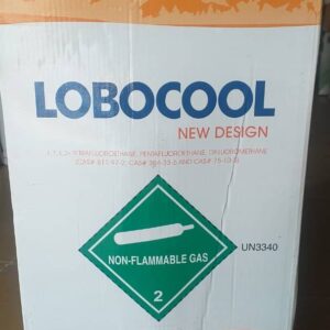 Lobocool R-407C Refrigerant Gas – 11.3kg (25 lbs) Disposable Cylinder