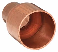 1 OD 3/8" (34.93mm) x OD 1 1/8" (28.58mm) Copper Reducing Coupling