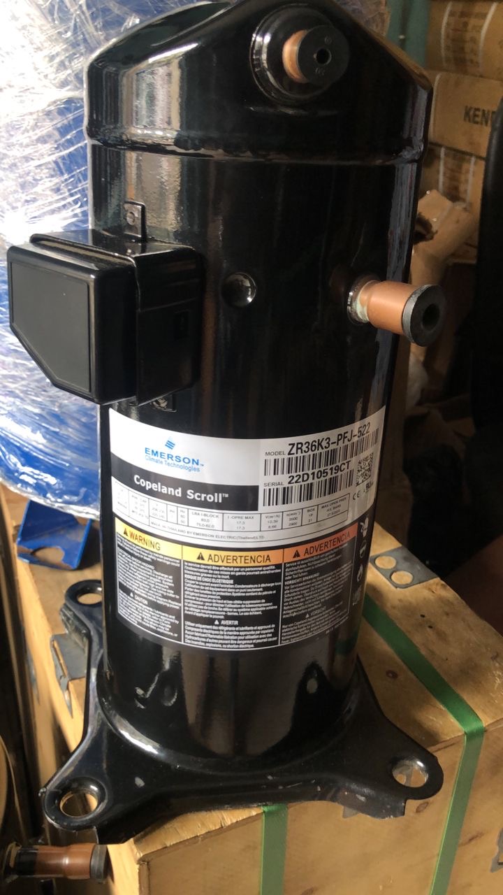 Copeland 3HP Scroll Compressor ZR36K3-PFJ-522 (Single Phase, R22/R407C)