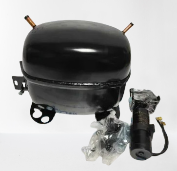 Hermetic Reciprocating Compressor, R134a - DANFOSS / SECOP 1/4 HP (1/3 HP HBP Equivalent) - Model: FR10G (103G6880) - Image 2