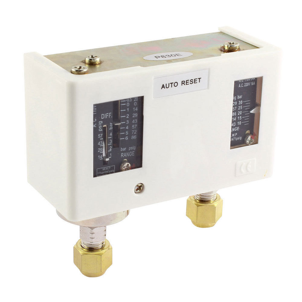 Dual Manual Reset Universal Dual Pressure Switch