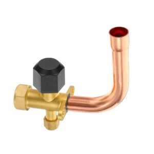 3/8" Tube x 5/8"-18 UNF Flare-Connection Split Service Valve