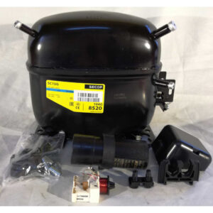 1/2 HP, R-134a Danfoss SC15G Hermetic Reciprocating Compressor,