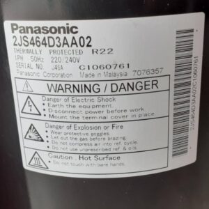 2JS464D3AA02 1.5HP Panasonic Rotary Compressor