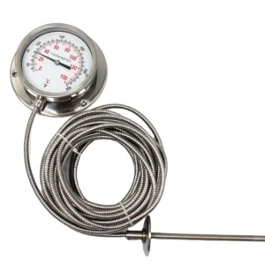 100mm Dial Mechanical Thermometer with NTC capillary
