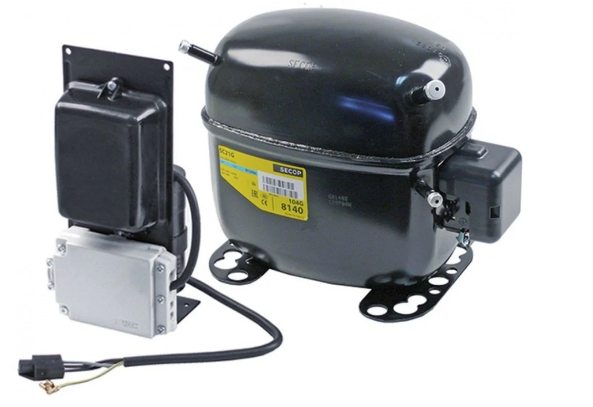 1 HP, R-134a Danfoss SC21G Hermetic Reciprocating Compressor - Image 2