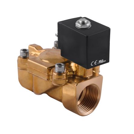 NSV Series 3/8" (9.53mm) Piston-Type Solenoid Valve (No Coil)