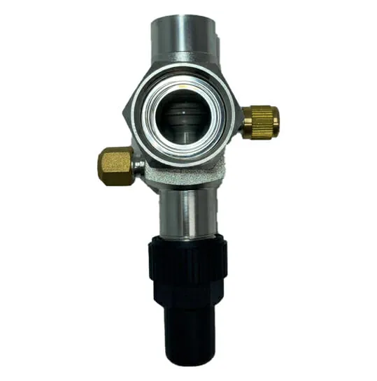 Valve ZHJT02 - 3/8" Thread x 3/8" Stub Rotolock Base Isolation