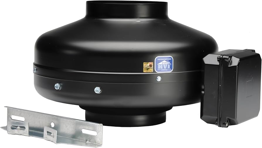 315mm, 220V, 941 CFM In-line Duct Fan -