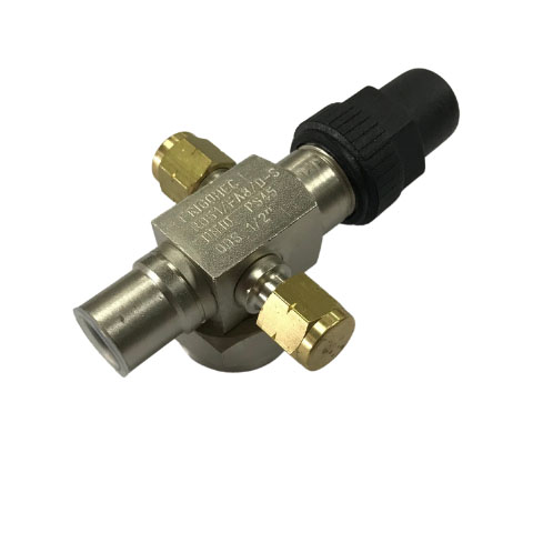 5/8" Stub x 1-1/4" Service Port V-Series Rotolock Valve