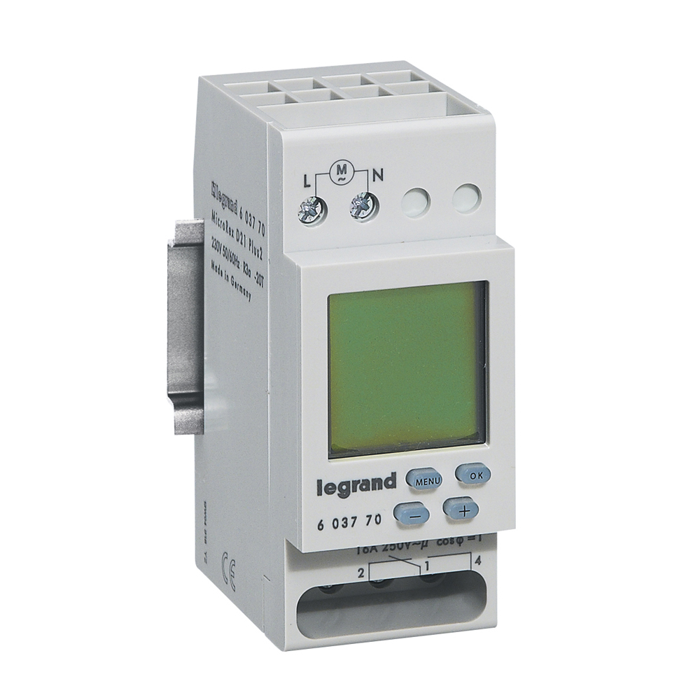 230V 16A (1 Channel) Legrand Microrex Digital Time Switch