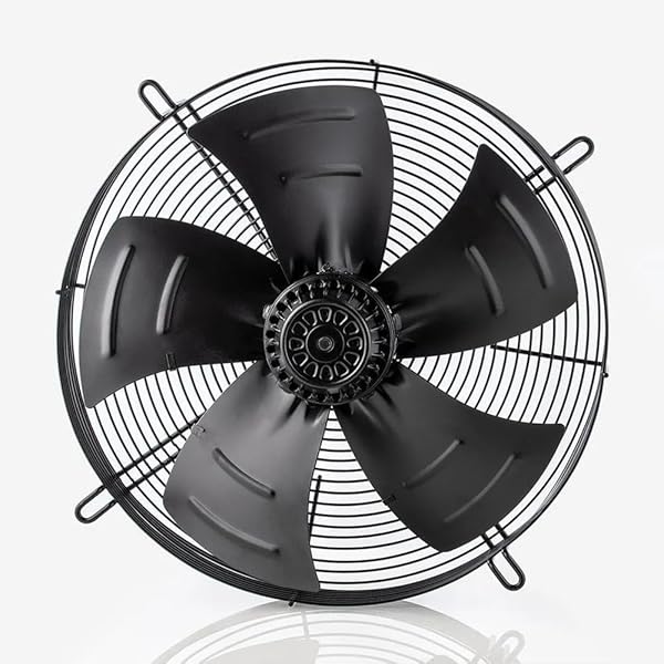 Suction, 300mm, Low-Volt 46V, 4-Pole Axial Fan Motor