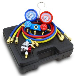 Cased Manifold Gauge Set - R134A