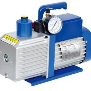 Compact Vacuum Pump with Solenoid & Gauge (1.8 CFM)