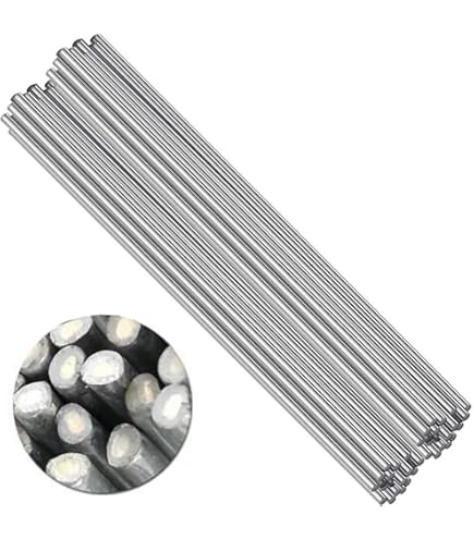 1.6 mm x 485 mm Aluminum Black Brazing Rod - Image 2