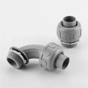 Non-Metallic Liquid-Tight Flexible Conduit Connector (Straight & 90-Degree)