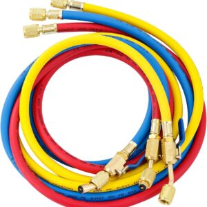 1.5m Charging Hose with Ball Valve (1/4" SAE Female) - Spare Unit