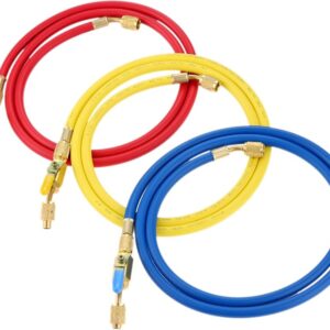 1.5m Charging Hose with Ball Valve (1/4" SAE Female)
