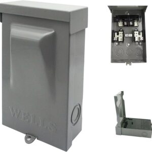 Weatherproof Outdoor Electrical Disconnect Box