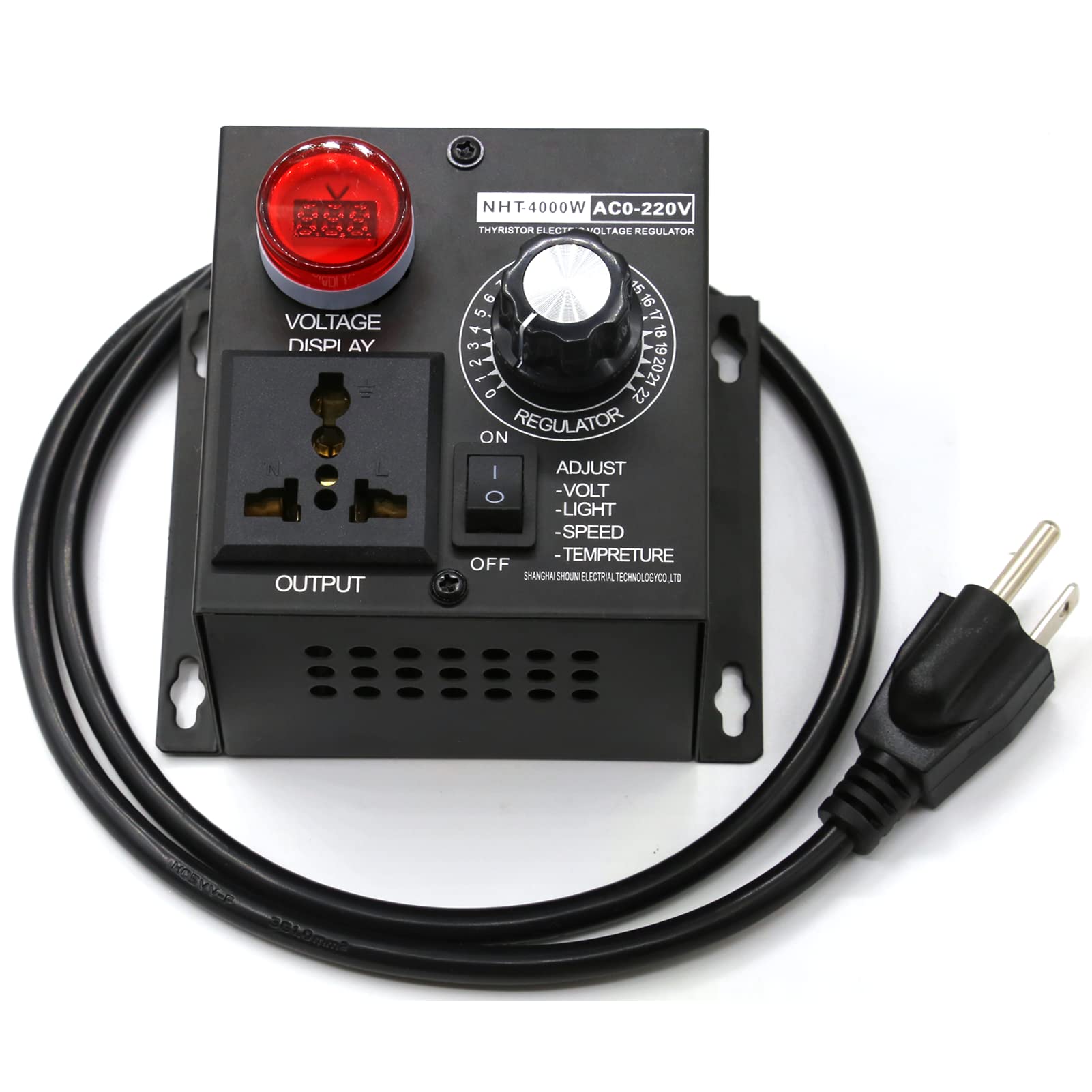 Fan Motor Speed Controller (Variable Voltage)