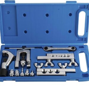 Professional Flaring, Swaging, and Cutting Tool Kit (1/8" to 3/4")