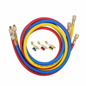 Universal Charging Hose Set (1.5m, Red/Yellow/Blue, 1/4" SAE Female)