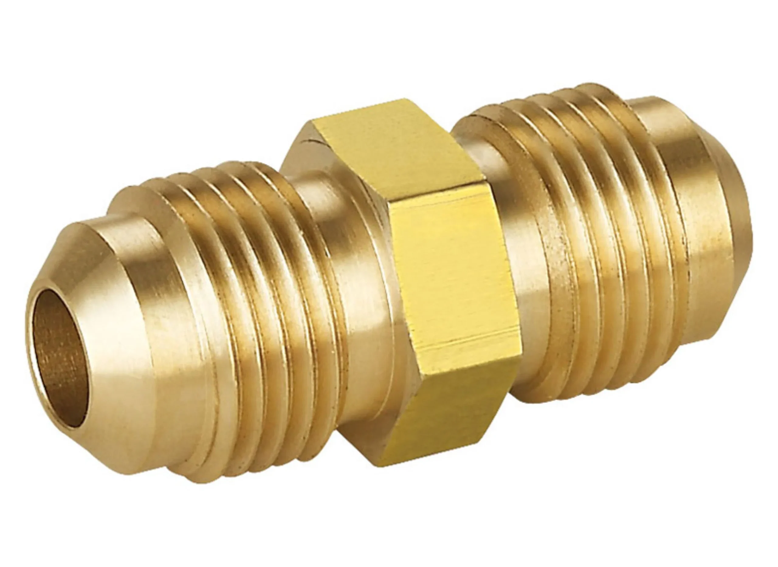 Forged Brass Union Connector (Flare to Flare)